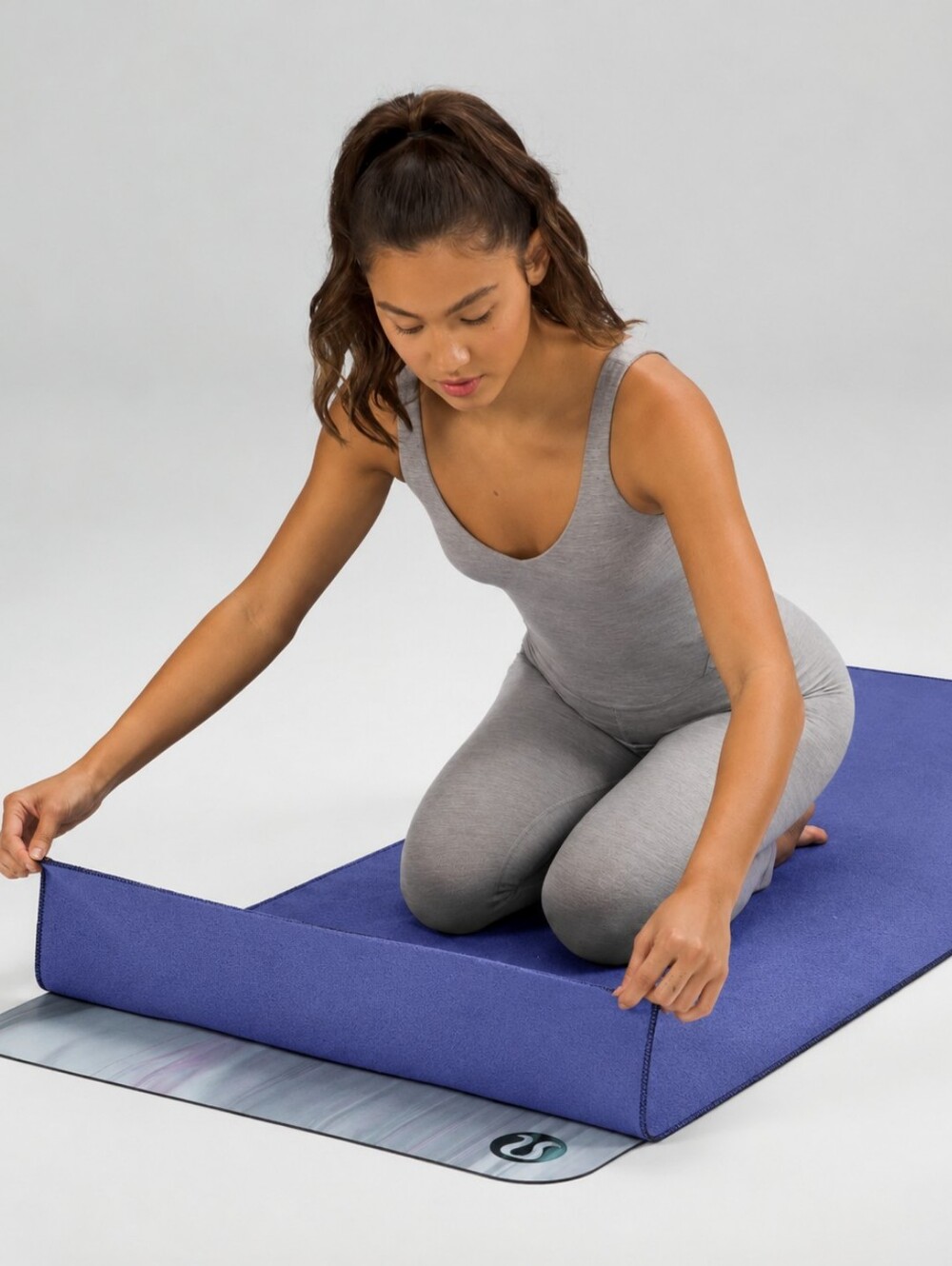 Lululemon Purple The Towel Yoga Matt Cover